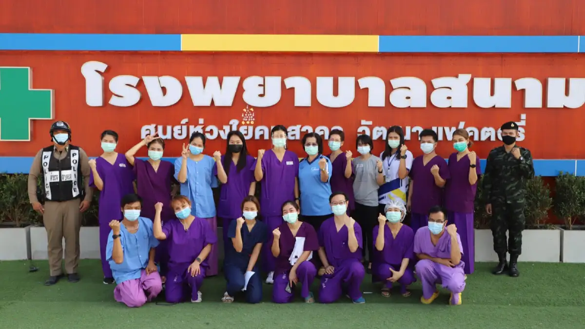 รพ.สนาม วัฒนาแฟคตอรี่1,000 เตียง เริ่มทยอยรับผู้ติดเชื้อโควิด
