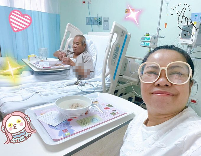 ตุ๊กกี้ ชิงร้อย โพสต์ภาพพ่อบังเกิดเกล้า เข้ารักษาตัวอย่างเป็นทางการ