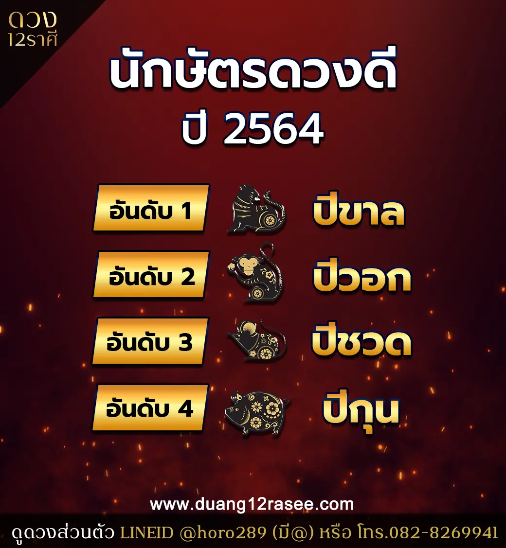 อาจารย์ออย เผยชัด 4 ปีนักษัตรดวงดี ปี 2564