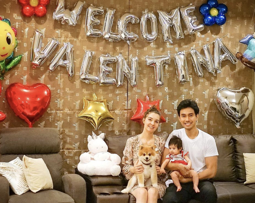 เอส กันตพงศ์ ส่งมอบความน่ารัก น้องวาเลนติน่า ในวันวาเลนไทน์