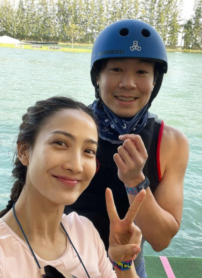 แต้ว ณฐพร ตะลุยเล่นกีฬากลางแจ้งกับแฟนหนุ่ม ไฮโซนัย หลังผลโควิดเป็นลบ