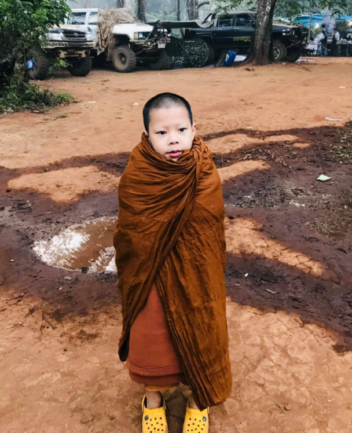 ส่องภาพล่าสุด "น้องกร" วัดป่ามณีกาญจน์ เณรน้อยที่เคยโด่งดัง