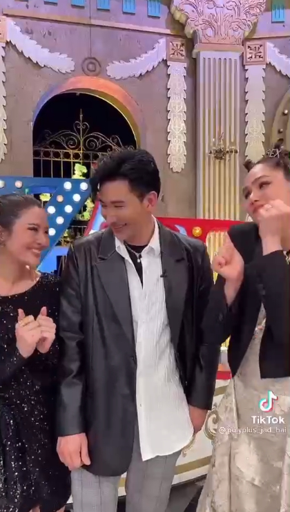 แอฟ-ชมพู่ เต้นรับน้องใหม่ หนุ่ม กรรชัย หลังมาทำหน้าที่พิธีกร3แซ่บ
