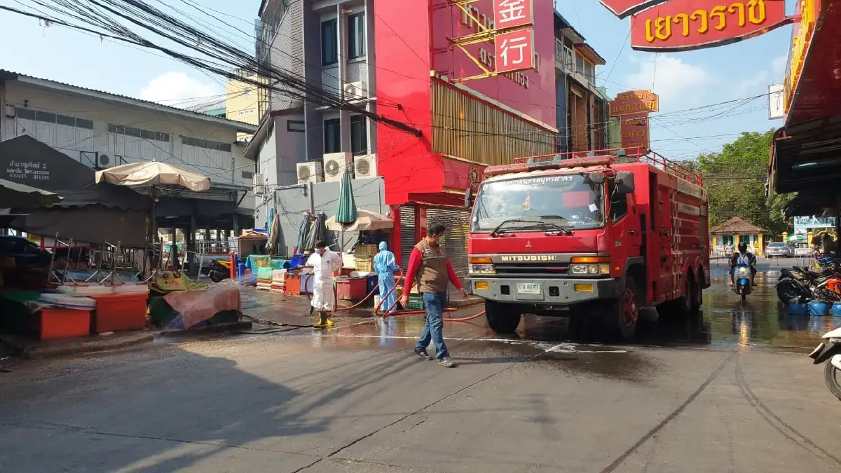 21 ตลาดทั่วเขตเทศบาลนครสมุทรสาคร พร้อมกลับมาเปิดตามปกติ