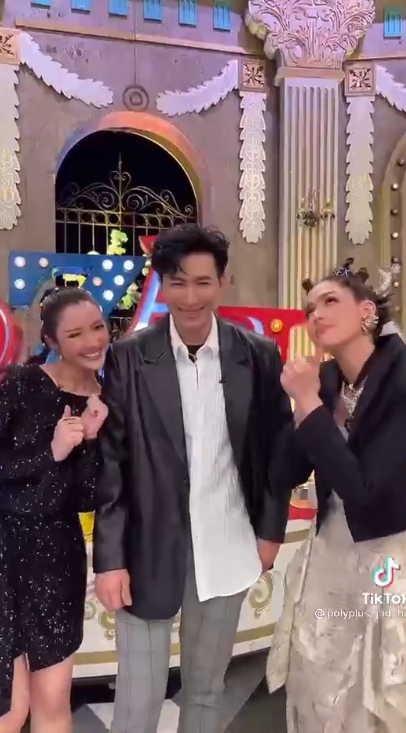 แอฟ-ชมพู่ เต้นรับน้องใหม่ หนุ่ม กรรชัย หลังมาทำหน้าที่พิธีกร3แซ่บ