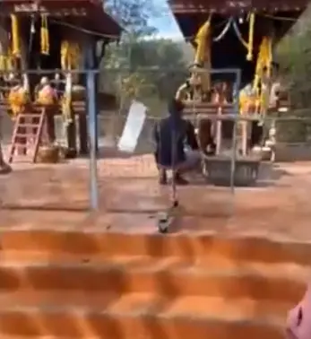 หนุ่ม อนุวัต เจอดีกลางป่า จนเป็นลม ชักเกร็ง ต้องรีบพาไปขอขมาศาลประจำห