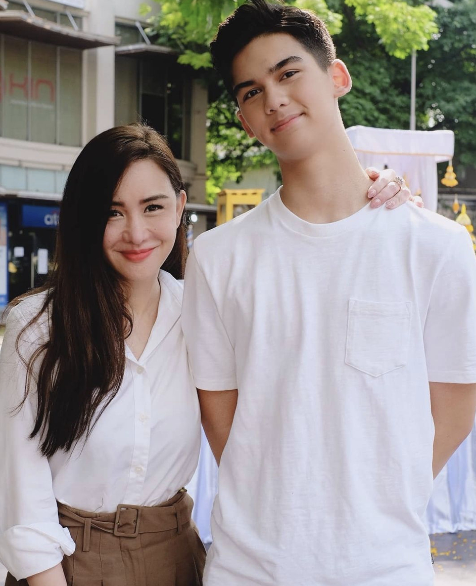นิโคล เทริโอ อยู่กับลูกชาย น้องทิกเกอร์ ในวันวาเลนไทน์