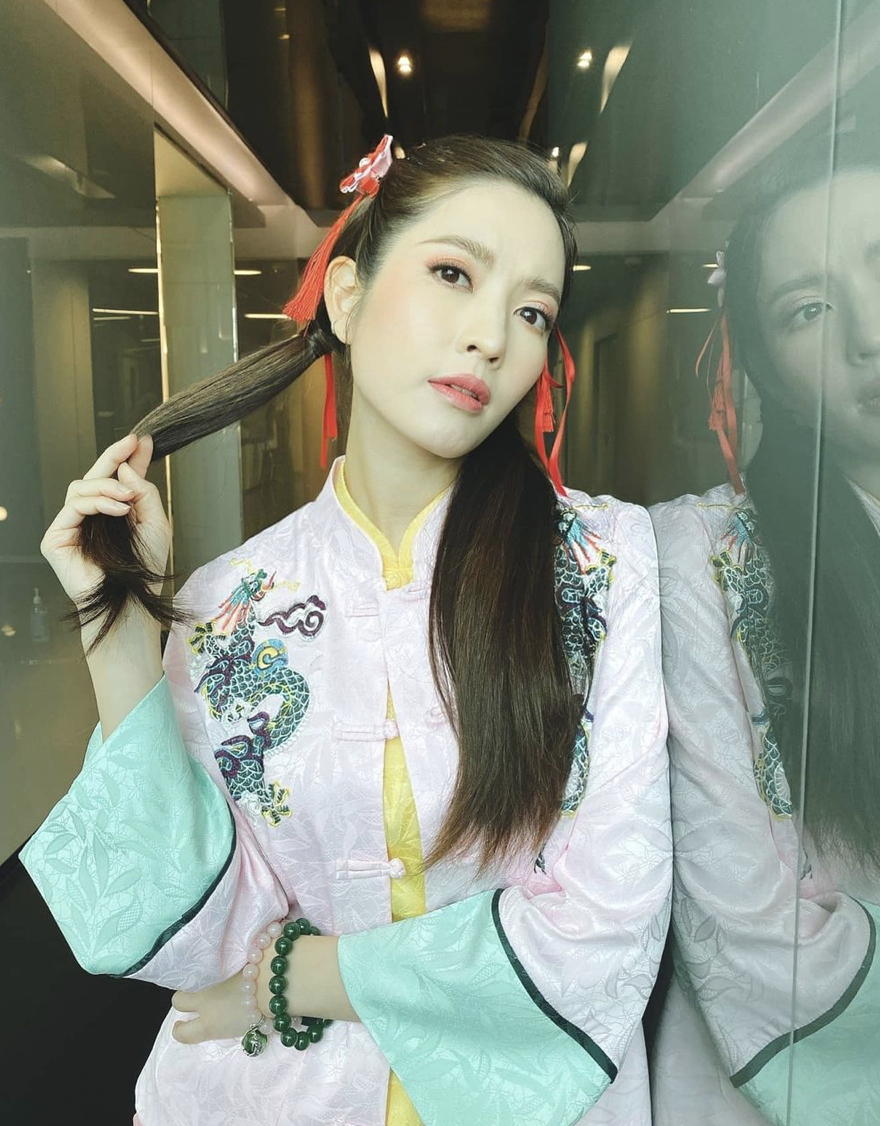 แอฟ ทักษอร โพสต์รูปล่าสุด แปลงโฉมเป็นอาหมวยรับเทศกาลตรุษจีน