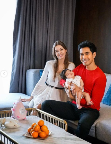 เอส กันตพงศ์ เตรียมเล่นกล้ามไว้หนวด น้องวาเลนติน่า นอนยิ้มหวาน