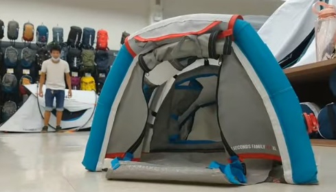 หนุ่มรีวิวเต็นท์ใหม่ ราคาเพียงแค่ 400 บาท เห็นแล้วถามว่าคุ้มไหม?