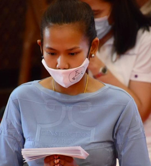 กาละแมร์ พัชรศรี ทำบุญต้อนรับเทศกาลตรุษจีน หลังเข้ารับทราบข้อกล่าวหา