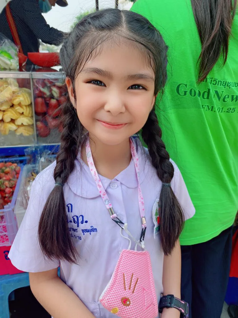 ส่องภาพ "น้องผักบุ้ง" หนูน้อยสุดน่ารัก หน้าตาจิ้มลิ้ม เห็นแล้วใจละลาย