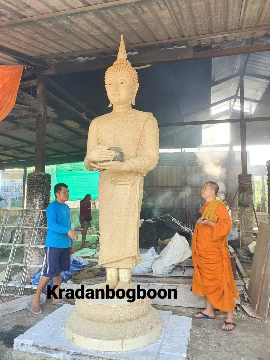 เพจดังชวนทำบุญ หล่อพระ พร้อมปล่อยปลา 500 กิโลกรัม ลงคลองข้างวัด