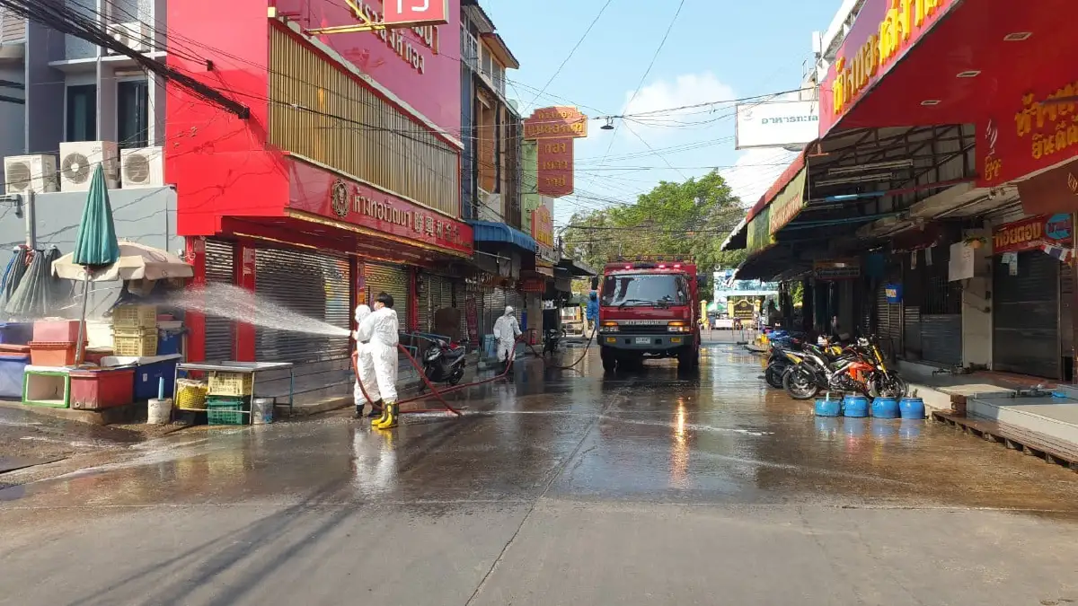 21 ตลาดทั่วเขตเทศบาลนครสมุทรสาคร พร้อมกลับมาเปิดตามปกติ