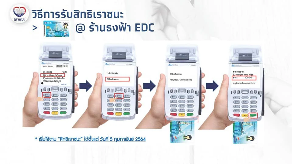 วันนี้ 5 ก.พ. ผู้มีบัตรสวัสดิการแห่งรัฐ เริ่มใช้สิทธิ “เราชนะ” ได้
