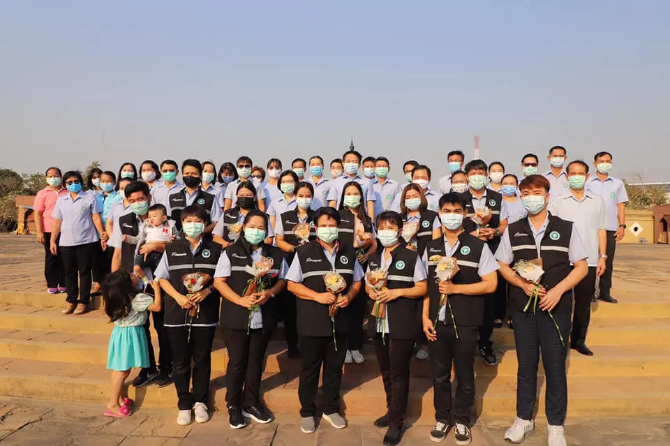 ส่งทีมเฝ้าระวังสอบสวนควบคุมโรคลพบุรี13คน ลงพื้นที่สมุทรสาครตรวจเชิงรุก