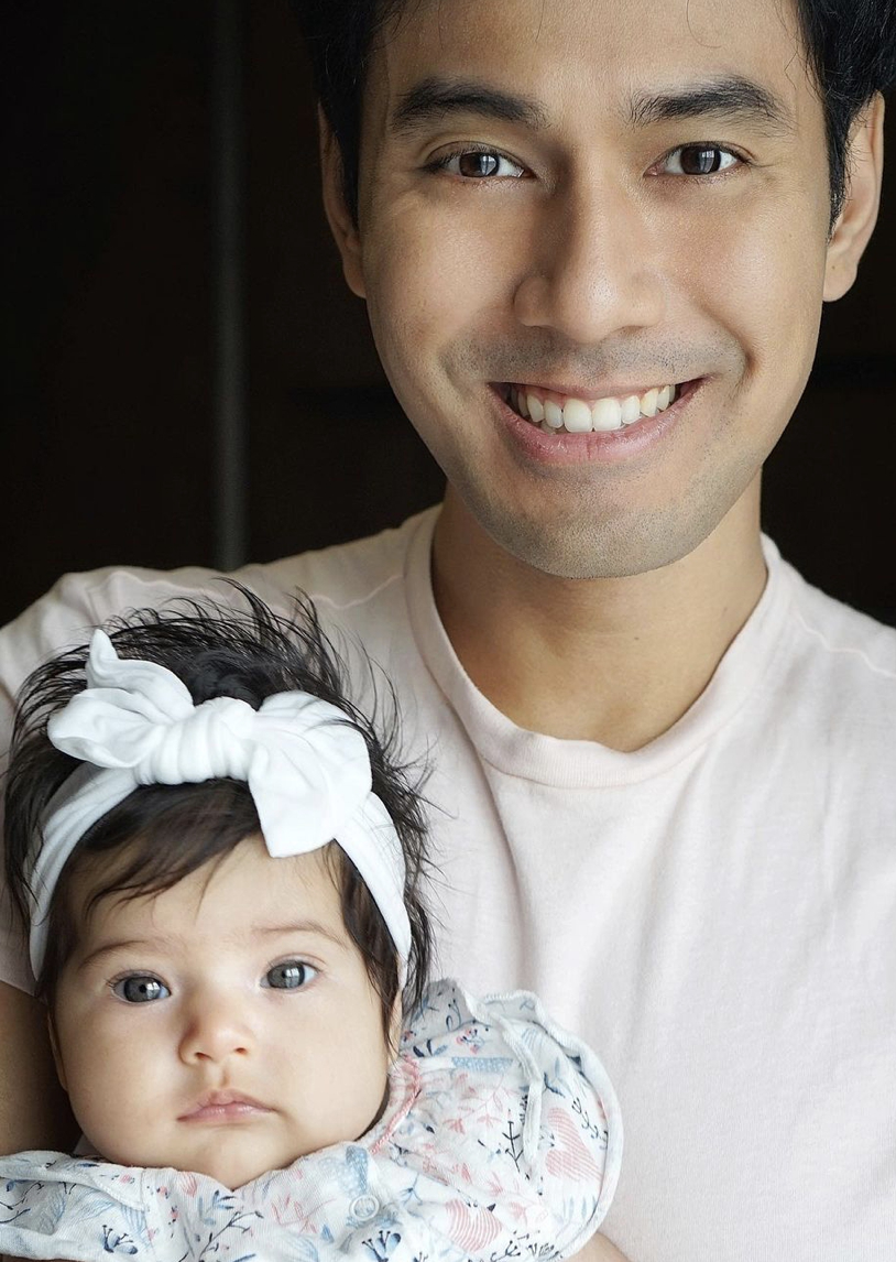 น้องวาเลนติน่า ลูกสาว เอส กันตพงศ์ ในวัย4เดือน สวยสู้กล้องมาก