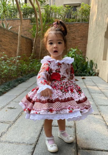 แม่ลิเดีย อวดความน่ารักลูกสาว น้องเดมี่ จับใส่ชุดเดรส น่ารักมาก