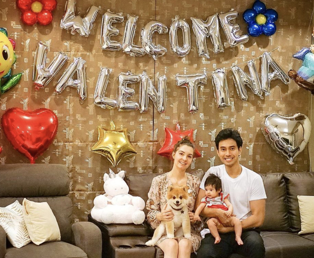 น้องวาเลนติน่า ลูกสาว เอส กันตพงศ์ ในวัย4เดือน สวยสู้กล้องมาก
