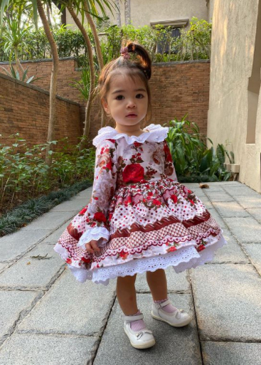 แม่ลิเดีย อวดความน่ารักลูกสาว น้องเดมี่ จับใส่ชุดเดรส น่ารักมาก