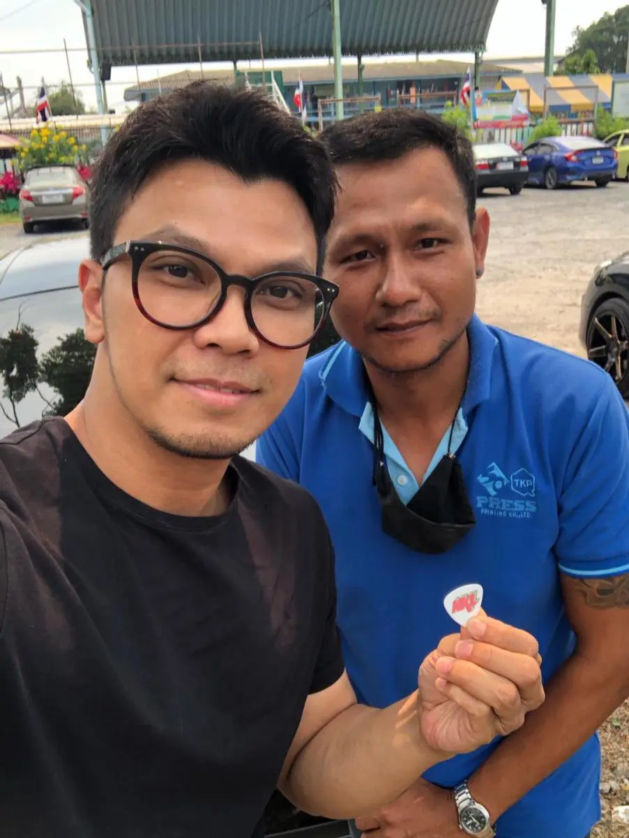 หนุ่ม กะลา โพสต์เกิดอุบัติเหตุ แต่ยังยิ้มออก