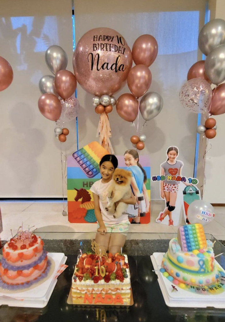 กบ สุวนันท์ จัดงานฉลองวันเกิดน้องณดา หลังมีอายุ 10 ปี อย่างอบอุ่น พร้อมหน้า