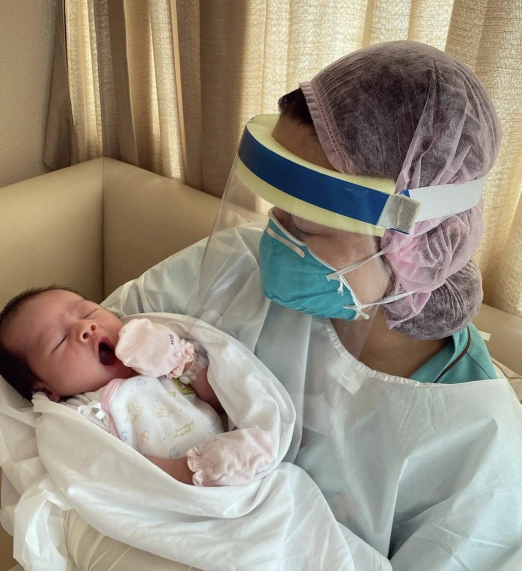 นาตาลี สุดดีใจลูกสาว น้องนาตาชา ผลตรวจหาเชื้อโควิด-19 รอบ2ออกแล้ว