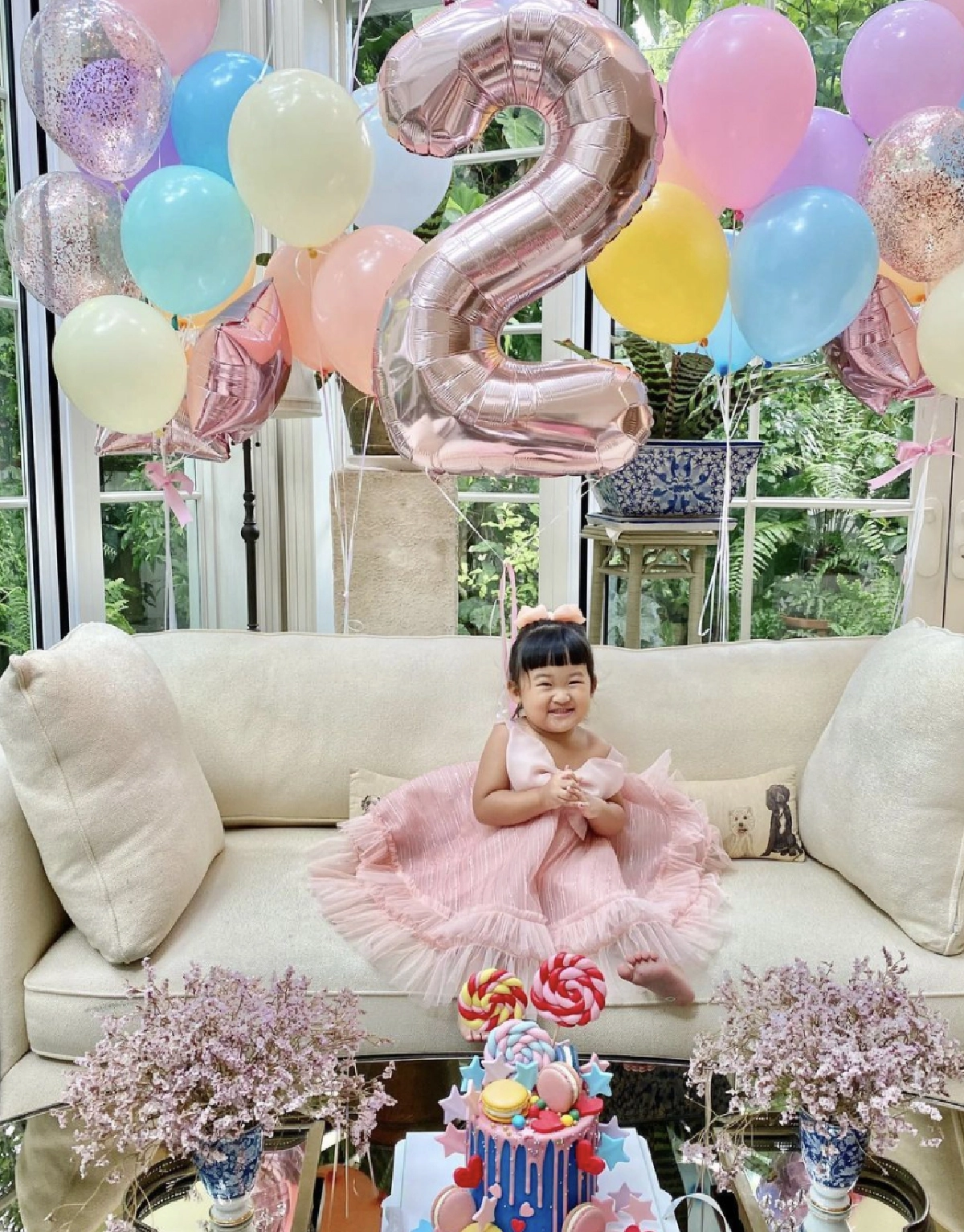 นาเดีย ฉลองวันเกิดลูกสาว น้องโมนา อย่างอบอุ่น หลังมีอายุครบ 2 ขวบ