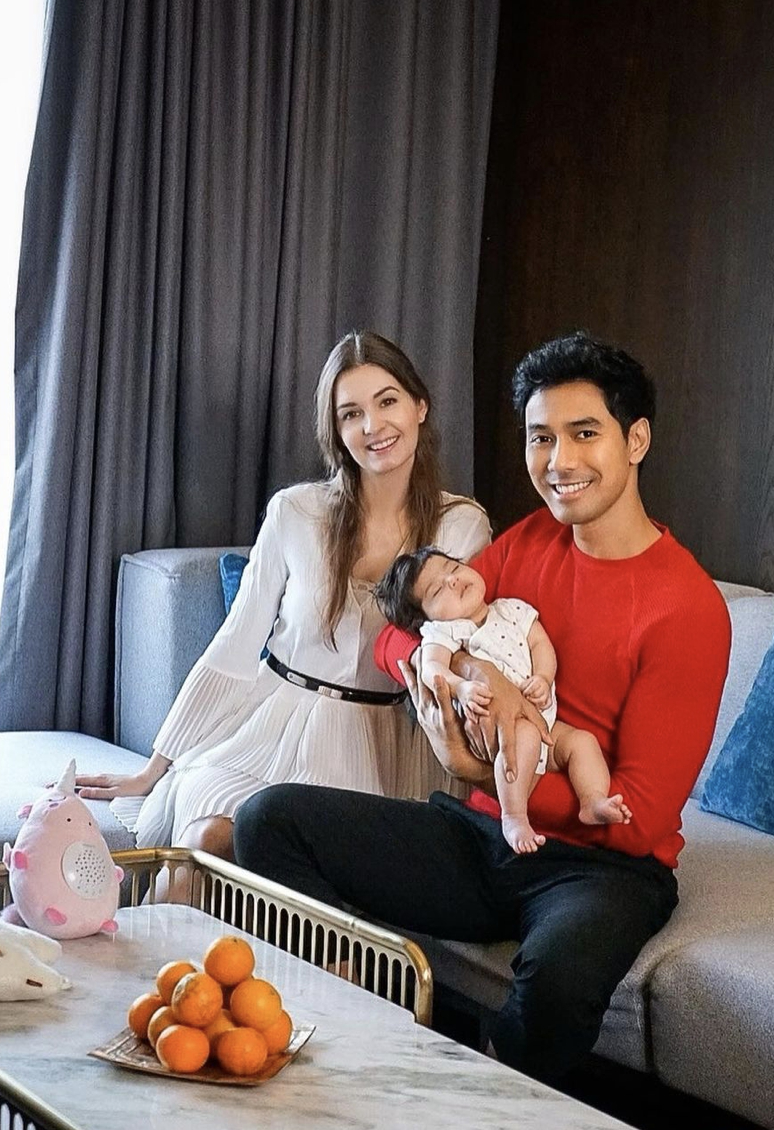 เอส กันตพงศ์ โพสต์รูปคู่ลูกสาว น้องวาเลนติน่า น่ารักเหมือนตุ๊กตา