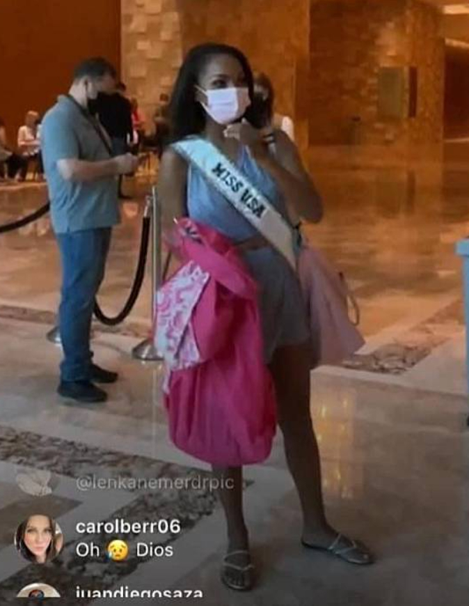 Miss Universe USA 2020 โดนถล่มยับ หลังใส่ "รองเท้าแตะ" รายงานตัว