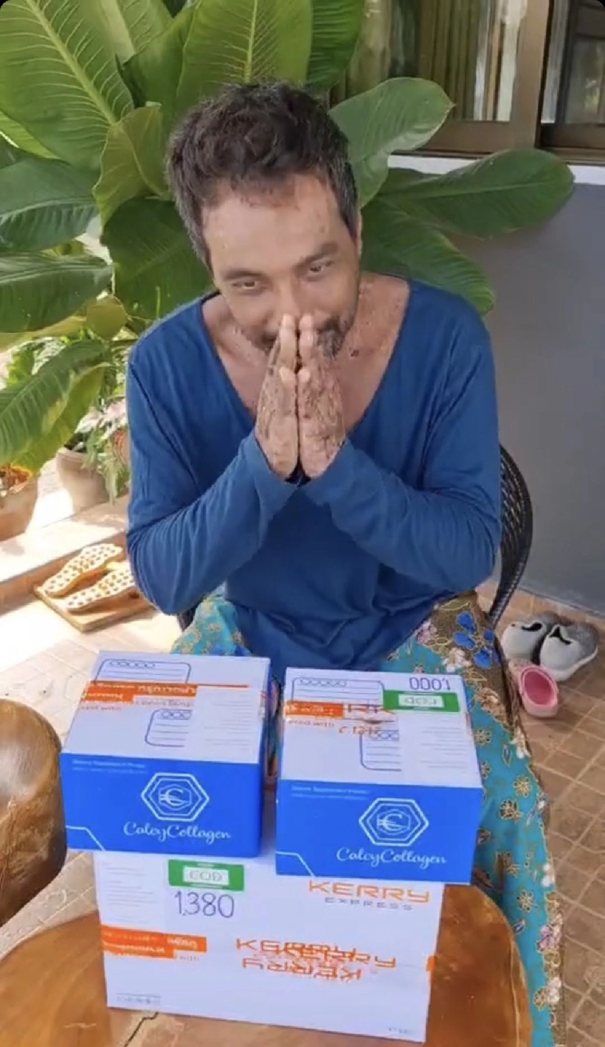 เมฆ วินัย ยกมือไหว้ ช่วยอุดหนุนอาหารเสริม หาค่ารักษา หลังติดเชื้อรอบที่ 5