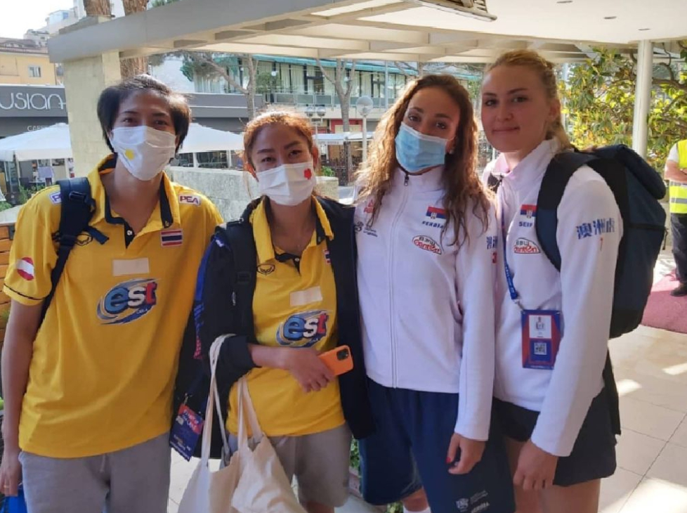 "เยอร์เยวิช" สาวนักตบทีมชาติเซอร์เบีย ร่ำไห้โร่ขอโทษทีมสาวไทย หลังจบเกม