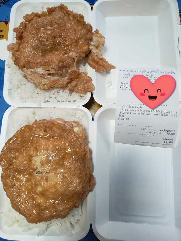 ร้านอาหารชื่อดัง รับออเดอร์ "ข้าวไข่เจียวหมูสับ" ก่อนอ่านโน้ตลูกค้า