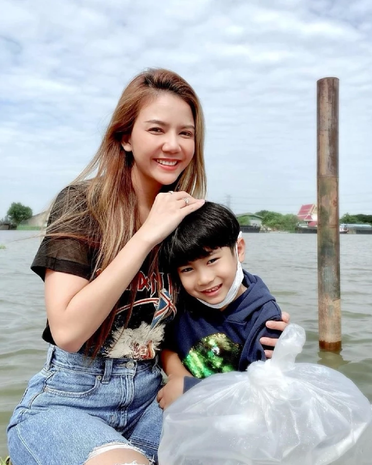 จ๊ะ อาร์สยาม น้องนะโม ลูกบุญธรรม ลูกจ๊ะ ลูกชาย เปิดภาพล่าสุด หล่อ