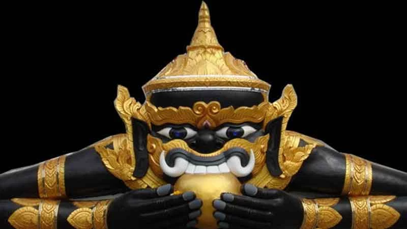 คาถาบูชา พระราหู ราหูอมจันทร์