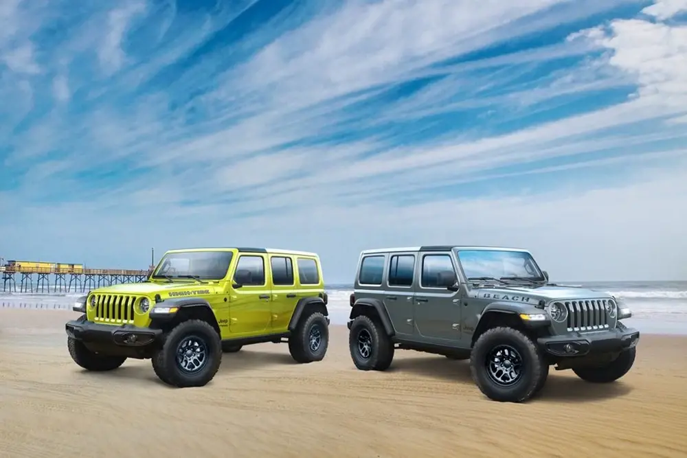 Jeep Wrangler High Tide 2022 รถยนต์ SUV ออฟโรดสายลุยรุ่นพิเศษจาก Jeep