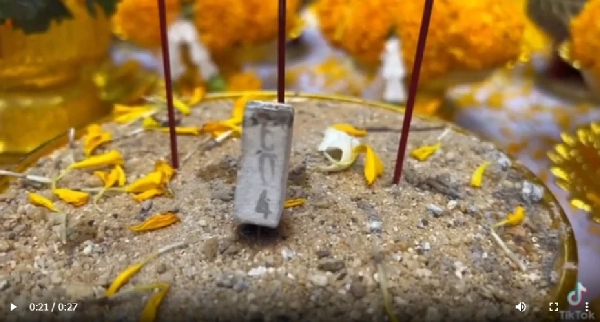 หนิง ปณิตา เผยเลขธูป บวงสรวงพญานาค  แนวทางเลขเด็ด งวด 1/04/65