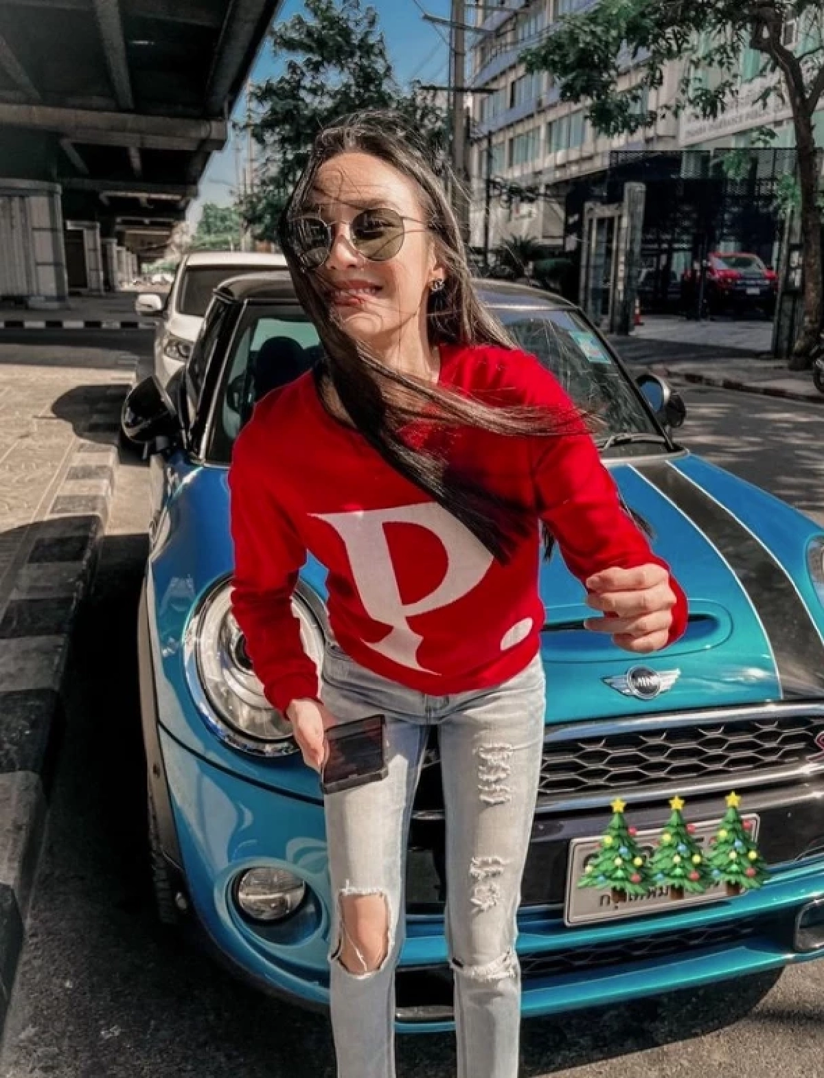 นาว ทิสานาฏ ฟาดเคราะห์ รถโดนชนท้าย ชาวเน็ตส่องทะเบียน งวด 30/12/2565