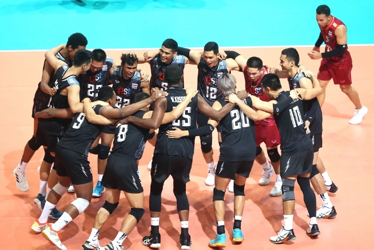 ประเดิมนัดแรก วอลเลย์บอลชายทีมชาติไทย ไล่ทุบ เวียดนาม ชนะขาดลอย 