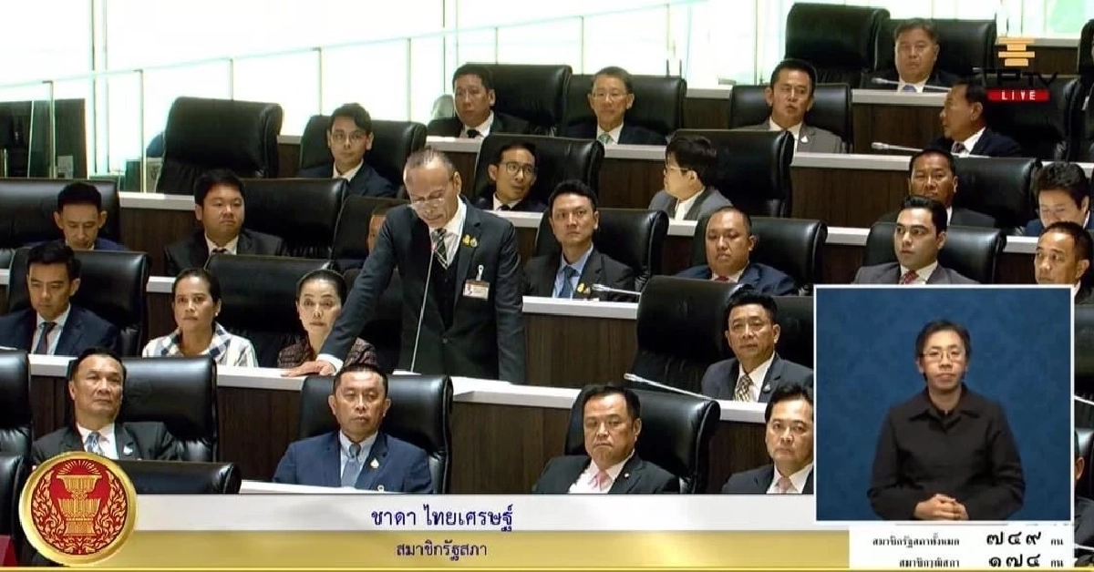 สภาเดือด ชาดา ซัด พิธา อย่าคิดจะได้เป็นนายกฯ มีแค่ 14 ล้านเสียง ไม่ถึง 20% 