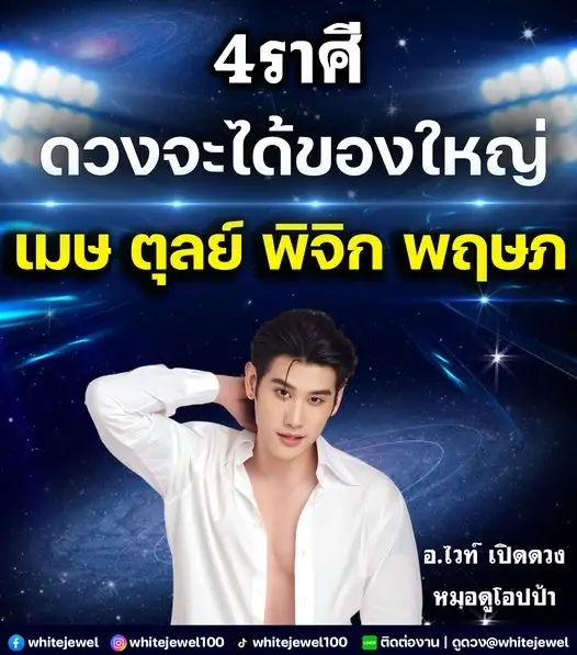 4 ราศี ดวงจะได้ของใหญ่ หลังราหูย้าย 17 ต.ค.