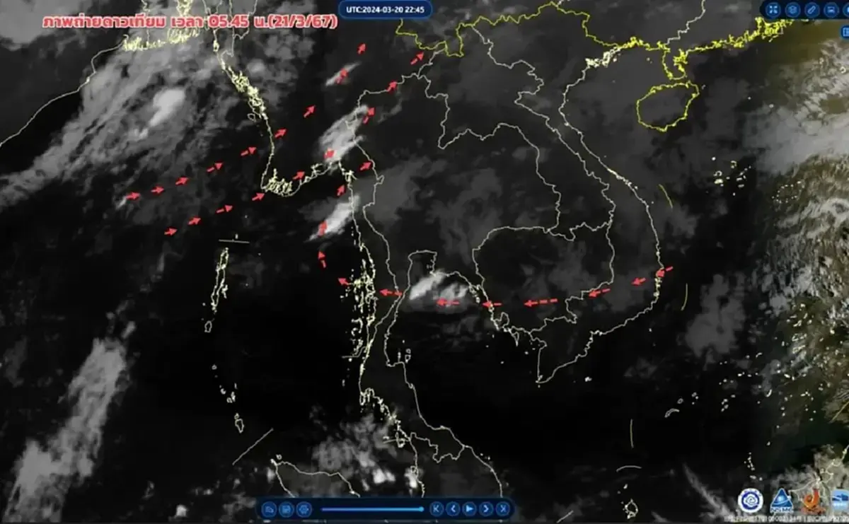 พยากรณ์อากาศวันนี้ เช็กพื้นที่ 32 จังหวัด เจอพายุฝนฟ้าคะนอง ลมกระโชกแรง