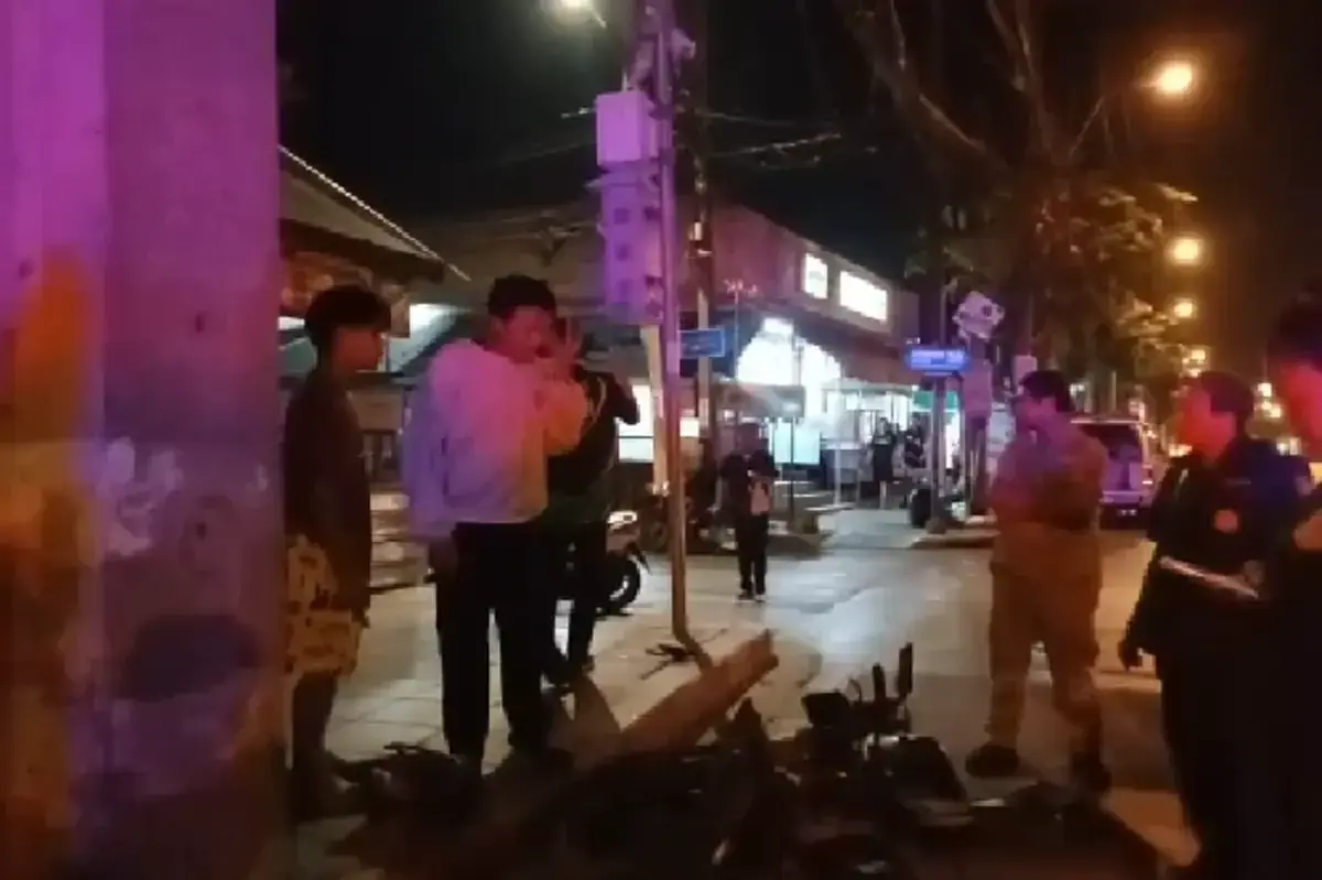 อุบัติเหตุสลด หนุ่มนักศึกษาปีสุดท้าย ขับบิ๊กไบค์หลุดโค้งชนเสาไฟดับ
