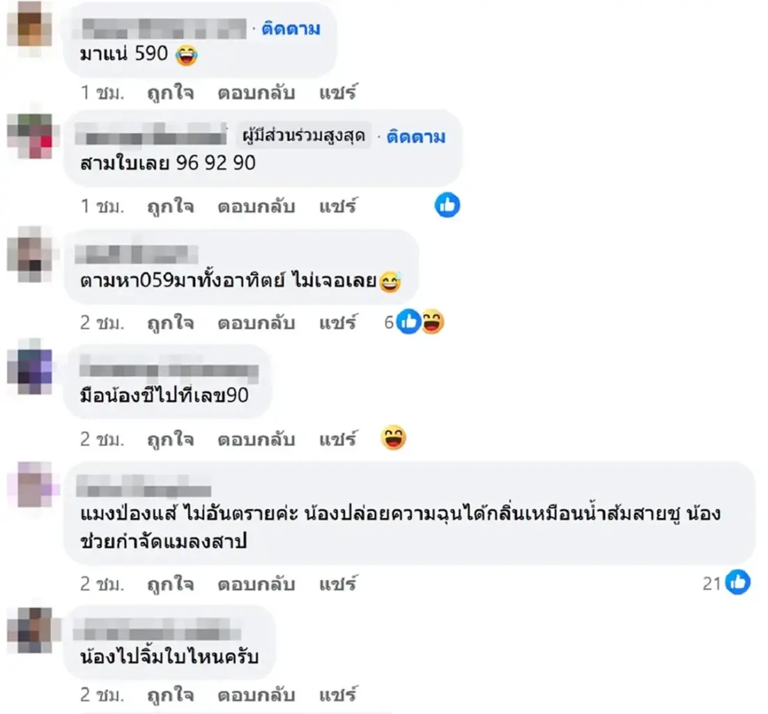 สาวสงสัยเจอตัวอะไร อยู่ในแผงลอตเตอรี่ งานนี้ชาวเน็ตแห่โฟกัสเลขหวย