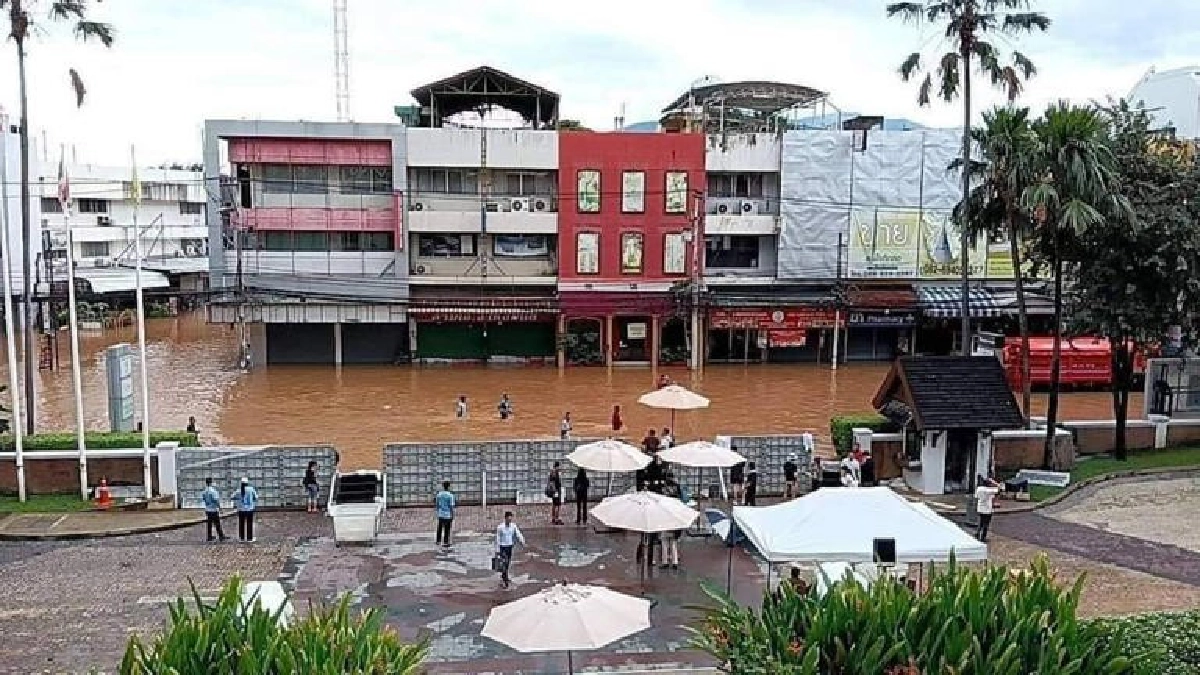 แชงกรีล่า ระบบป้องกันน้ำท่วมสุดแข็งแกร่ง ท่ามกลางวิกฤตน้ำท่วมเชียงใหม่