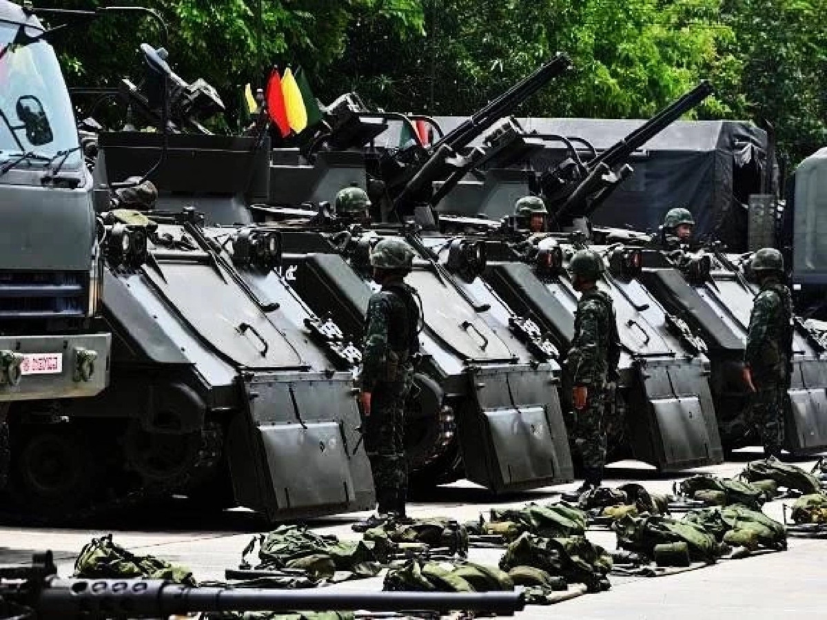 ผบ.ป้องกันภัยทางอากาศฯ ตรวจสภาพความพร้อมรบ ร้อย.ปตอ.เฉพาะกิจ