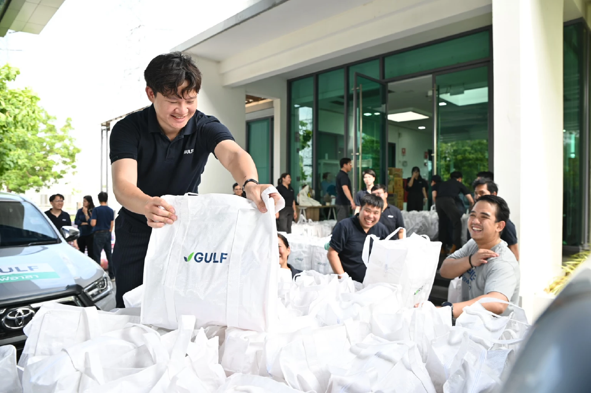GULF ระดมทีม กัลฟ์อาสา ส่งต่อกำลังใจ-ความช่วยเหลือ ให้พี่น้องชายแดนไทย- กัมพูชา