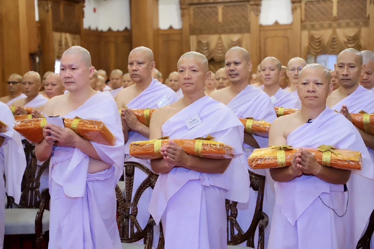 ทบ.จัดพิธีอุปสมบทหมู่เฉลิมพระเกียรติถวายเป็นพระราชกุศล