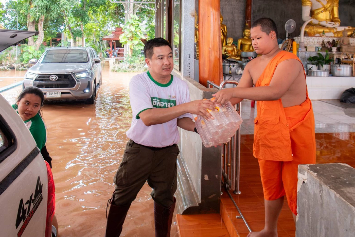เครือ CP เดินหน้าช่วยน้ำท่วมน่านต่อเนื่อง ไม่ทิ้งคนไทยยามวิกฤต