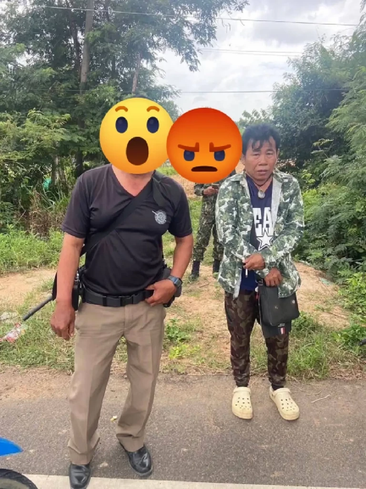 รวบตัว หนุ่มเขมร ขับรถตระเวนถ่ายรูปพื้นฝั่งไทย แจ้งพิกัดทหารกัมพูชา